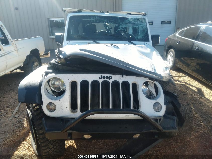 2014 Jeep Wrangler Unlimited Sahara VIN: 1C4HJWEG5EL256164 Lot: 40615567