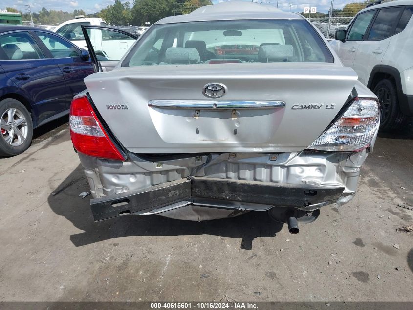 2004 Toyota Camry Le VIN: 4T1BE32K34U820884 Lot: 40615601