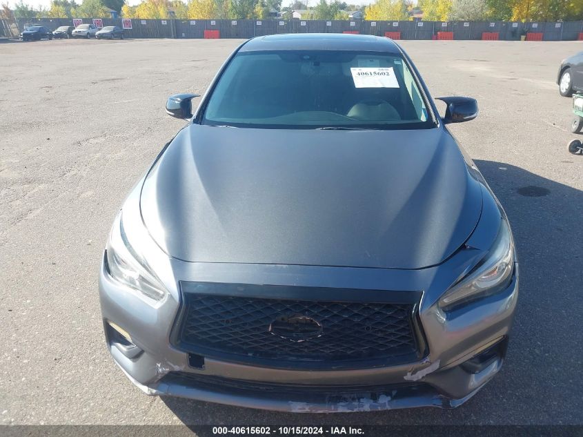 2018 Infiniti Q50 3.0T Luxe VIN: JN1EV7AP2JM350626 Lot: 40615602