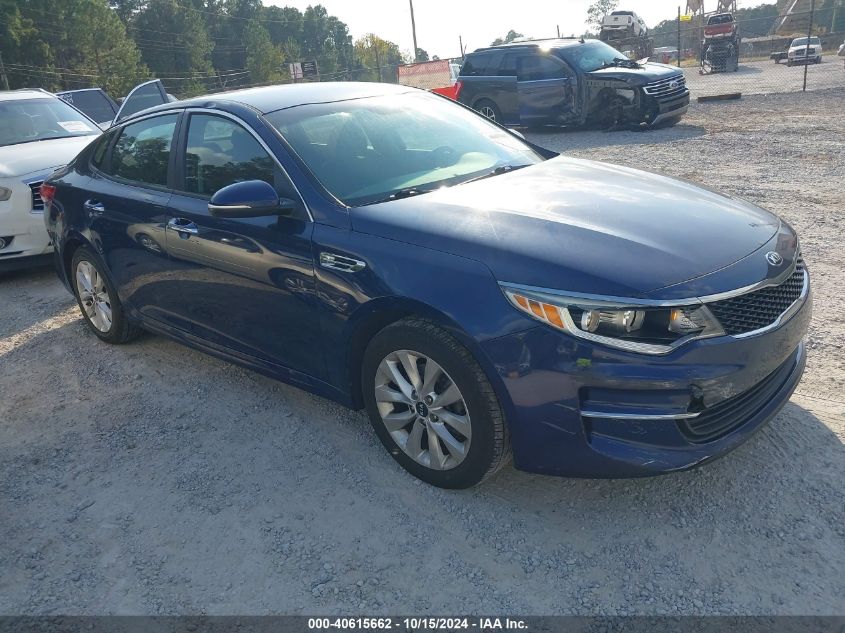 2017 Kia Optima Lx VIN: 5XXGT4L37HG130273 Lot: 40615662