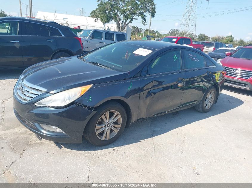 2013 Hyundai Sonata Gls VIN: 5NPEB4ACXDH792392 Lot: 40615665