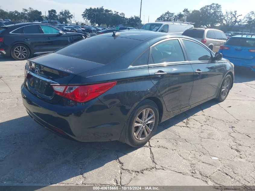 2013 Hyundai Sonata Gls VIN: 5NPEB4ACXDH792392 Lot: 40615665