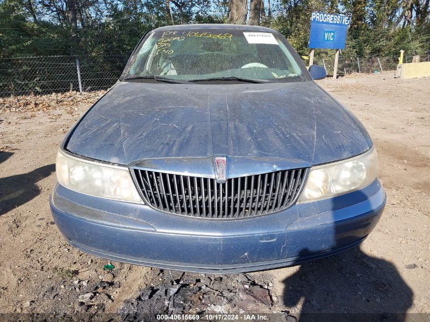 2000 Lincoln Continental VIN: 1LNHM97V9YY832880 Lot: 40615669