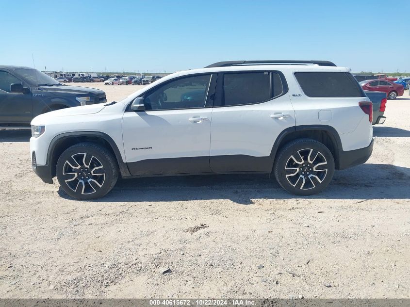 2021 GMC Acadia Fwd Slt VIN: 1GKKNMLS4MZ186131 Lot: 40615672