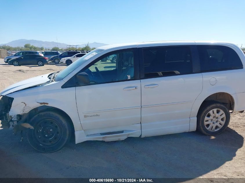 2017 Dodge Grand Caravan Se VIN: 2C7WDGBG4HR762222 Lot: 40615690