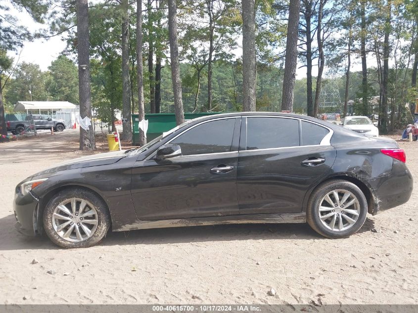 2014 Infiniti Q50 Premium VIN: JN1BV7AR2EM702999 Lot: 40615700