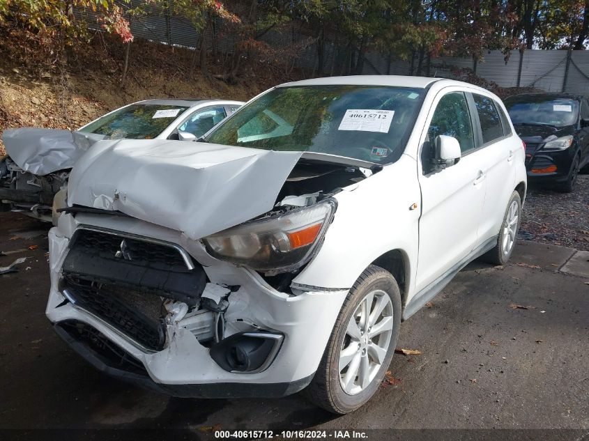 2015 Mitsubishi Outlander Sport Es VIN: 4A4AR3AU8FE028145 Lot: 40615712