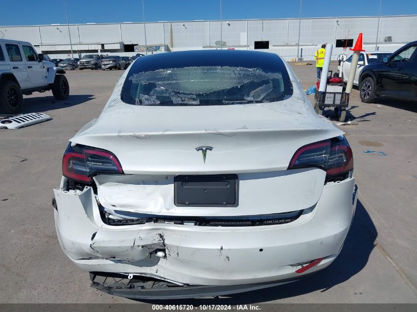 2021 Tesla Model 3 Standard Range Plus Rear-Wheel Drive VIN: 5YJ3E1EA6MF854181 Lot: 40615720