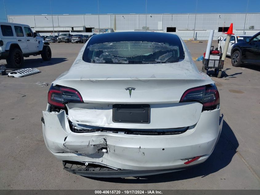 2021 Tesla Model 3 Standard Range Plus Rear-Wheel Drive VIN: 5YJ3E1EA6MF854181 Lot: 40615720