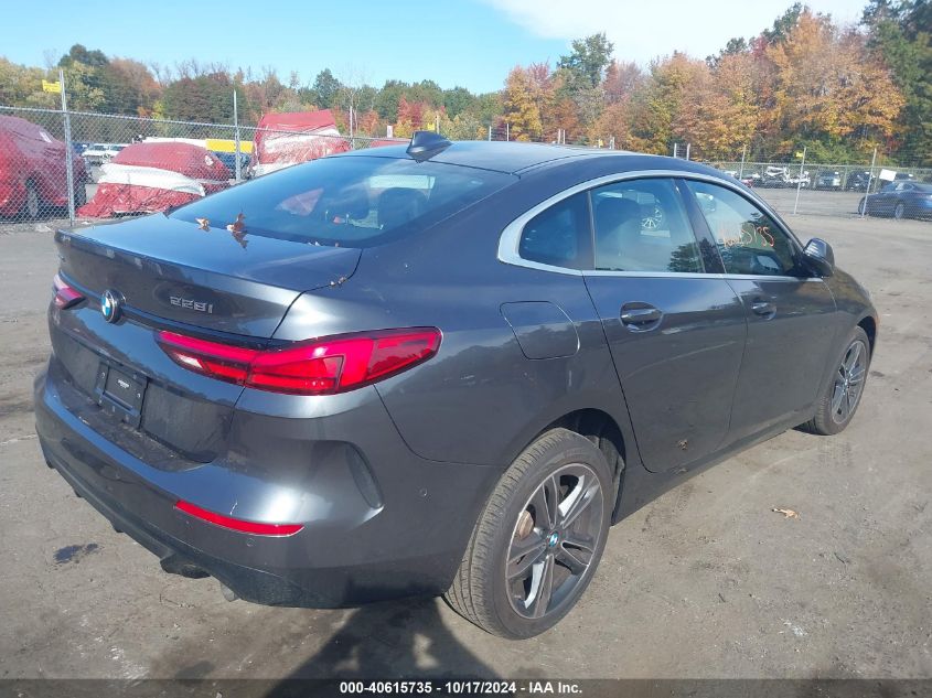 VIN WBA73AK0XM7J55108 2021 BMW 228I GRAN COUPE XDRIVE
