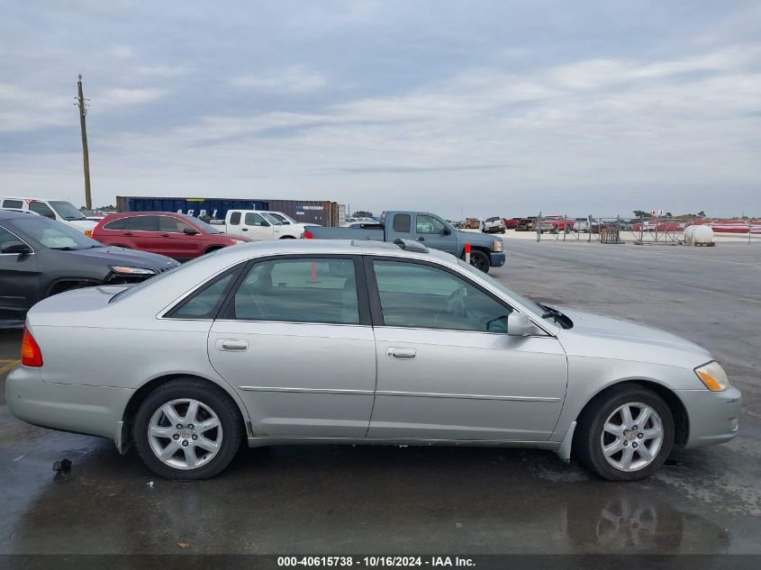 2001 Toyota Avalon Xls VIN: 4T1BF28B11U155641 Lot: 40615738