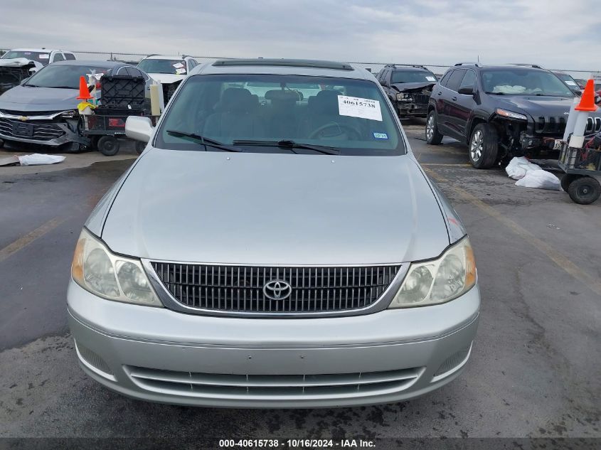 2001 Toyota Avalon Xls VIN: 4T1BF28B11U155641 Lot: 40615738