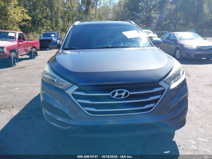 2017 Hyundai Tucson Se VIN: KM8J33A44HU486066 Lot: 40615747