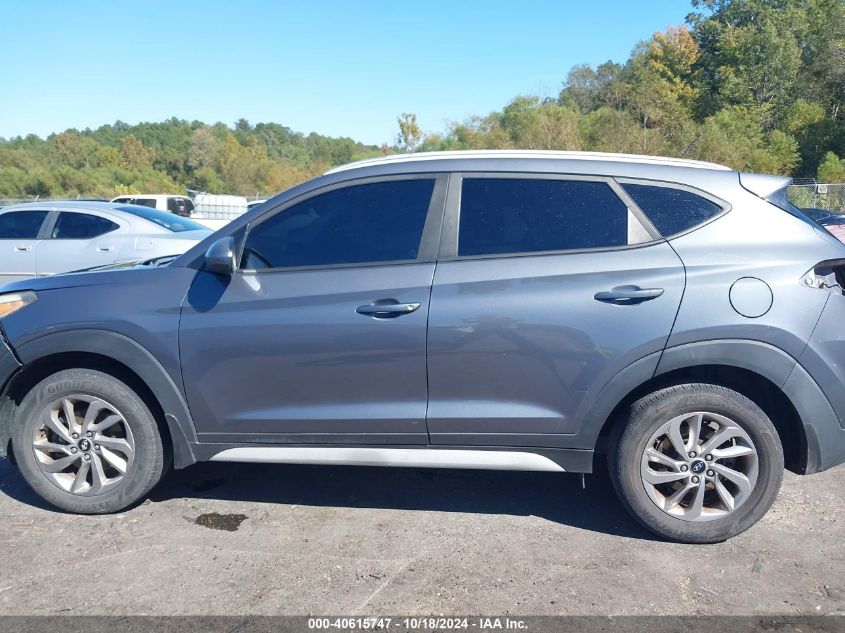 2017 Hyundai Tucson Se VIN: KM8J33A44HU486066 Lot: 40615747