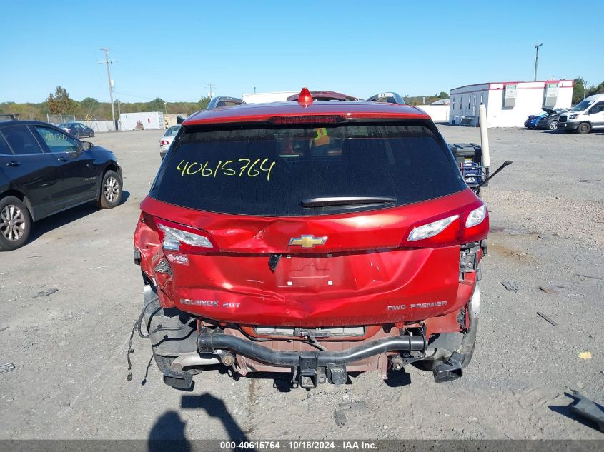 2020 Chevrolet Equinox Awd Premier 2.0L Turbo VIN: 2GNAXYEX5L6185573 Lot: 40615764