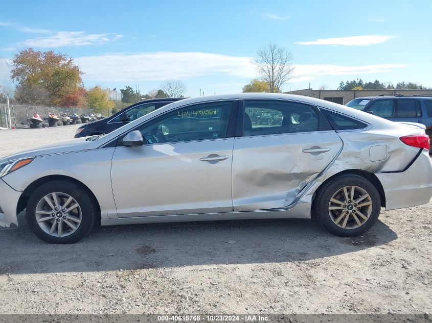 2017 Hyundai Sonata Se VIN: 5NPE24AF8HH438063 Lot: 40615768