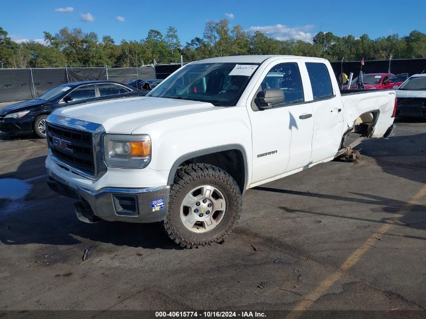 2014 GMC Sierra 1500 VIN: 1GTV2TEC1EZ206029 Lot: 40615774