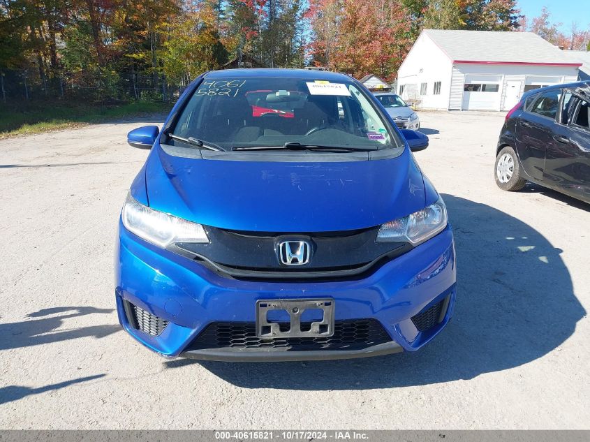 2016 Honda Fit Lx VIN: JHMGK5H50GX006807 Lot: 40615821