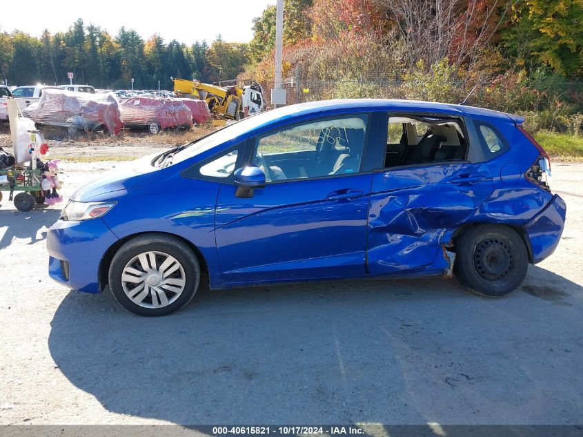 2016 Honda Fit Lx VIN: JHMGK5H50GX006807 Lot: 40615821