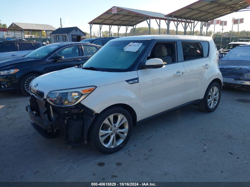 2015 Kia Soul + VIN: KNDJP3A52F7212247 Lot: 40615829