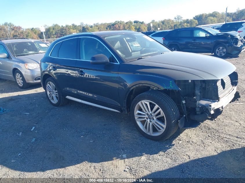 2018 Audi Q5 2.0T Premium/2.0T Tech Premium VIN: WA1CNBFY8J2196969 Lot: 40615832