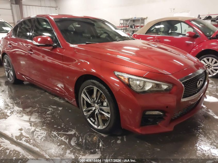 2015 Infiniti Q50 Sport VIN: JN1BV7AR8FM403843 Lot: 40615854