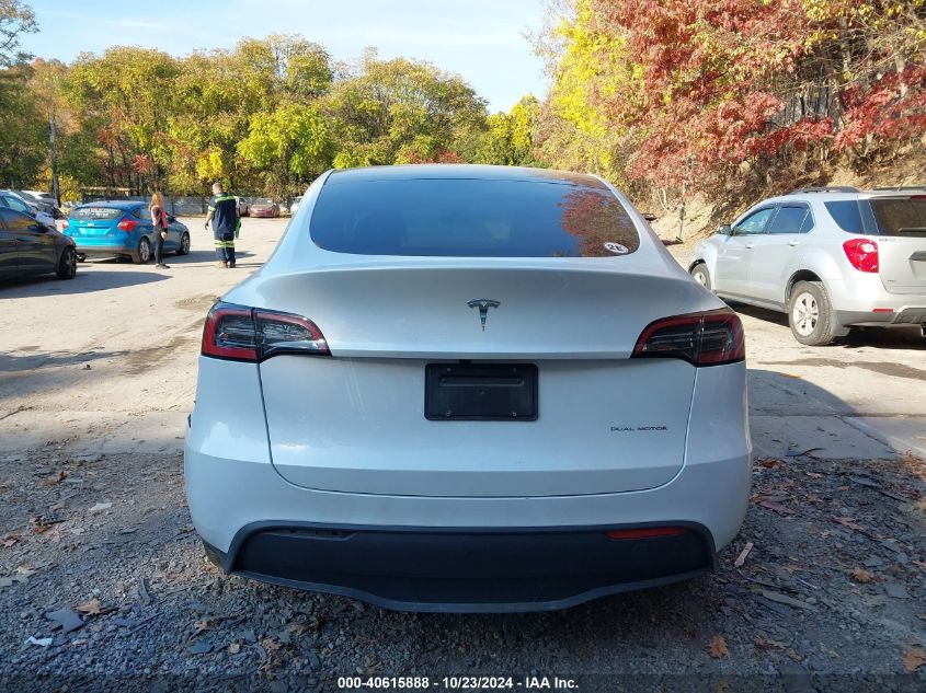 2023 Tesla Model Y Awd/Long Range Dual Motor All-Wheel Drive VIN: 7SAYGDEE5PA192859 Lot: 40615888