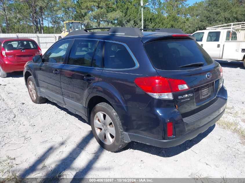 2012 Subaru Outback 2.5I Premium VIN: 4S4BRCCC7C3296980 Lot: 40615897