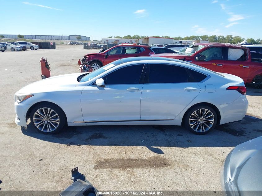 2015 Hyundai Genesis 3.8 VIN: KMHGN4JE3FU097225 Lot: 40615925