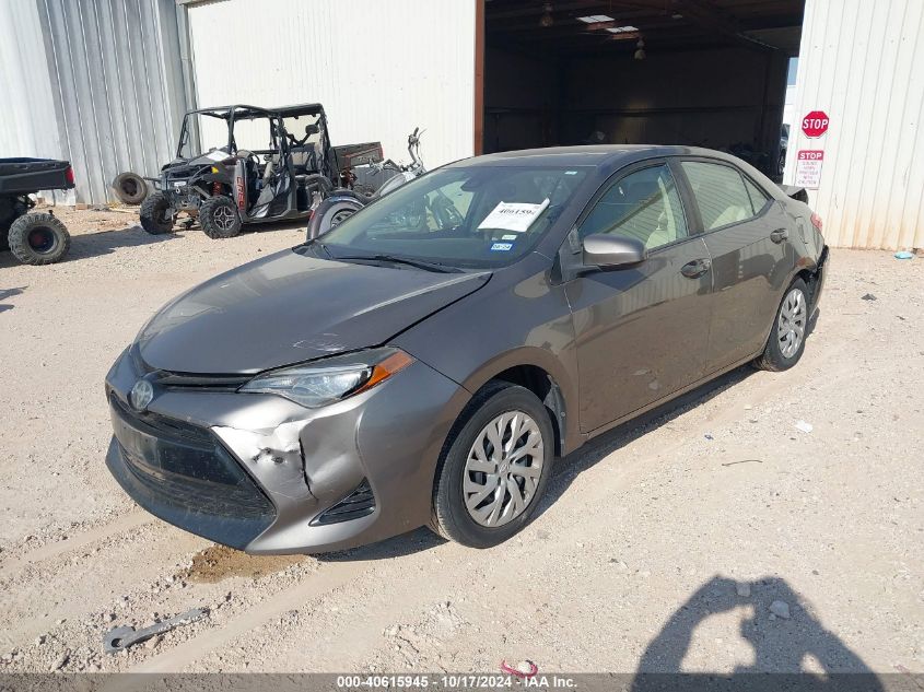 VIN 2T1BURHE8JC076266 2018 Toyota Corolla, LE no.2