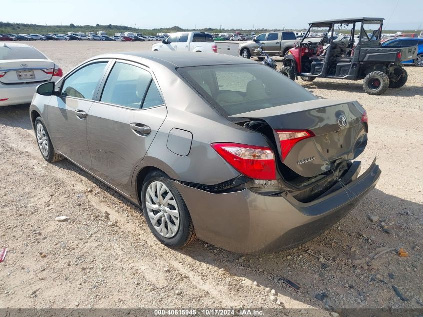 VIN 2T1BURHE8JC076266 2018 Toyota Corolla, LE no.3