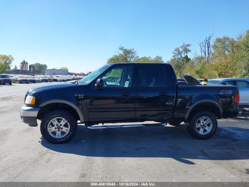 2002 Ford F-150 Lariat/Xlt VIN: 1FTRW08L82KC67513 Lot: 40615948
