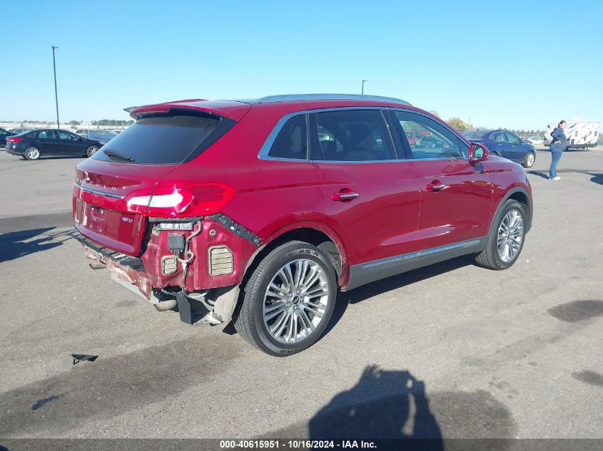 2017 Lincoln Mkx Reserve VIN: 2LMPJ8LR8HBL49177 Lot: 40615951