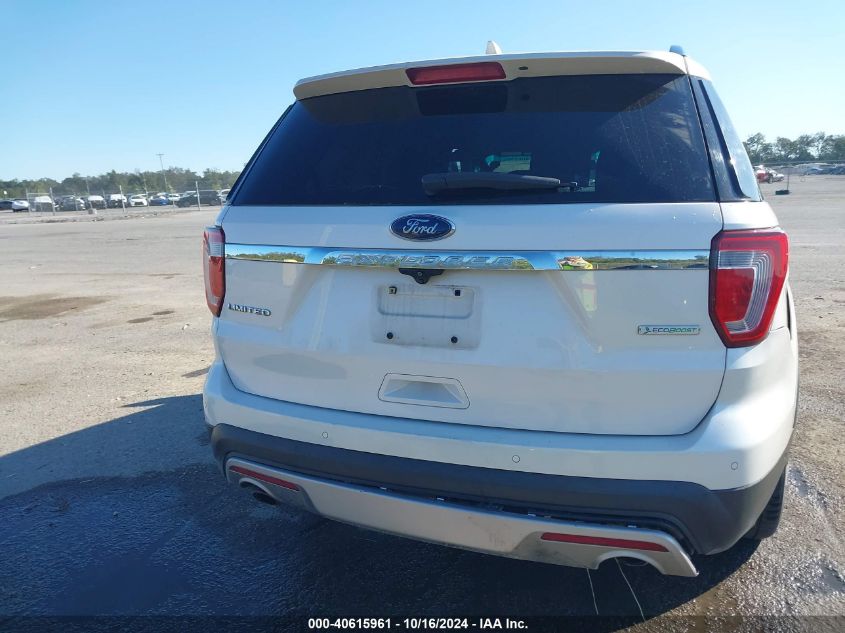 2017 Ford Explorer Limited VIN: 1FM5K7FH9HGA20476 Lot: 40615961