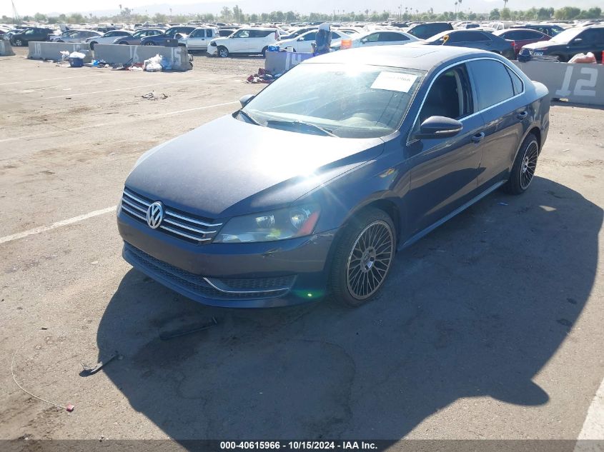 2012 Volkswagen Passat 2.5L Se VIN: 1VWBP7A30CC017998 Lot: 40615966