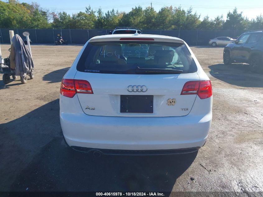 2011 Audi A3 2.0 Tdi Premium VIN: WAUBJBFM6BA056983 Lot: 40615978