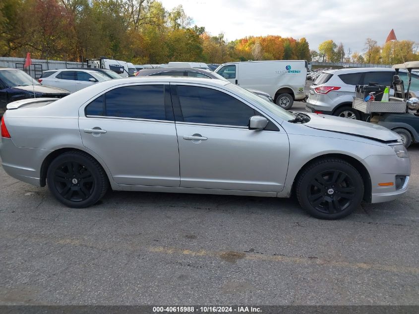 2012 Ford Fusion Sel VIN: 3FAHP0JG7CR323725 Lot: 40615988