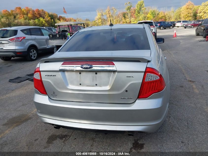 2012 Ford Fusion Sel VIN: 3FAHP0JG7CR323725 Lot: 40615988