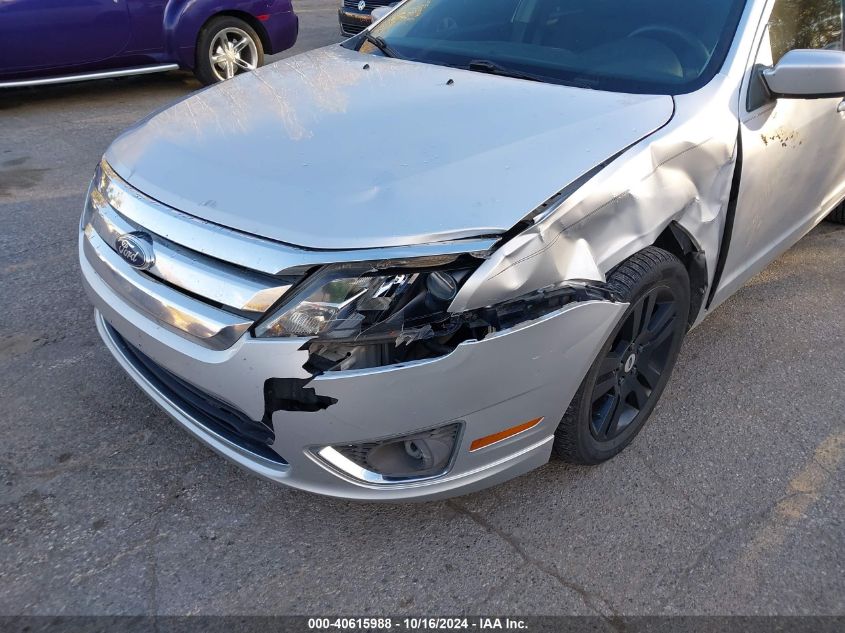 2012 Ford Fusion Sel VIN: 3FAHP0JG7CR323725 Lot: 40615988