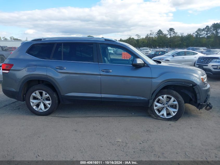 2019 Volkswagen Atlas 3.6L V6 Se VIN: 1V2LR2CA7KC610884 Lot: 40616011