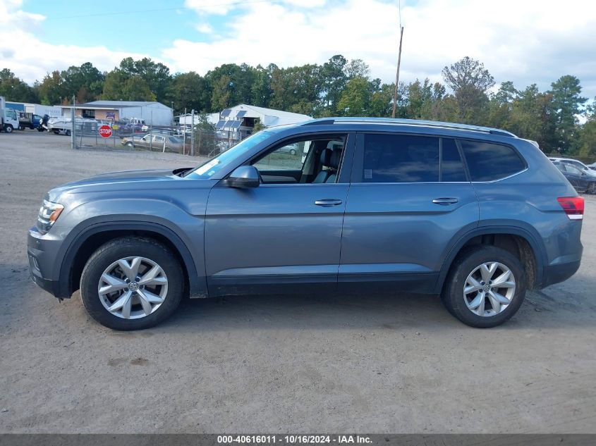 2019 Volkswagen Atlas 3.6L V6 Se VIN: 1V2LR2CA7KC610884 Lot: 40616011