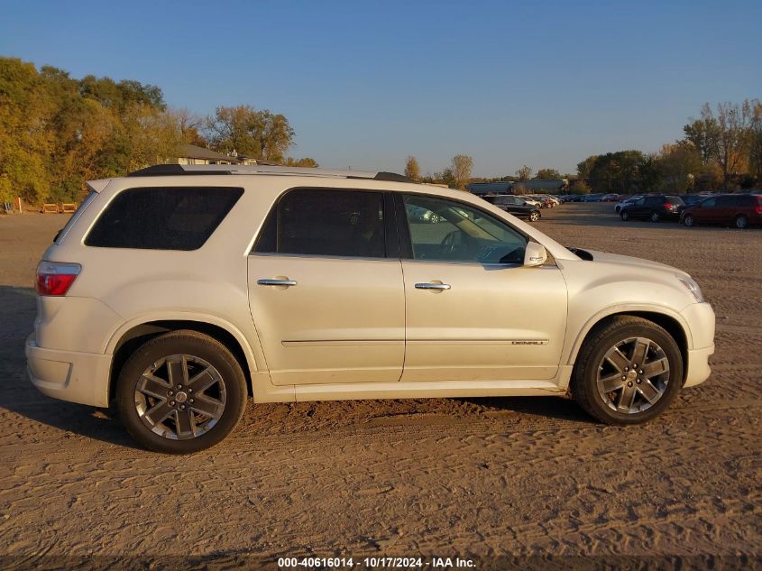 2012 GMC Acadia Denali VIN: 1GKKVTED4CJ136075 Lot: 40616014