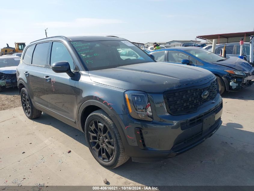 VIN 5XYP3DHC2MG191416 2021 KIA Telluride, EX no.1