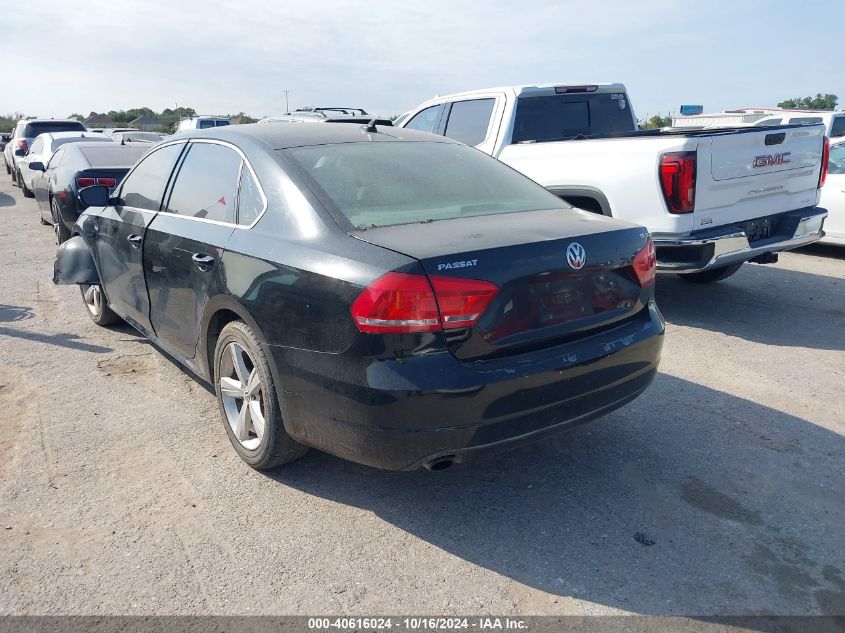 2014 Volkswagen Passat 1.8T Se VIN: 1VWBS7A39EC037796 Lot: 40616024