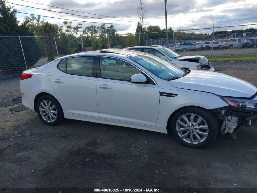 2015 Kia Optima Ex VIN: 5XXGN4A7XFG374433 Lot: 40616025