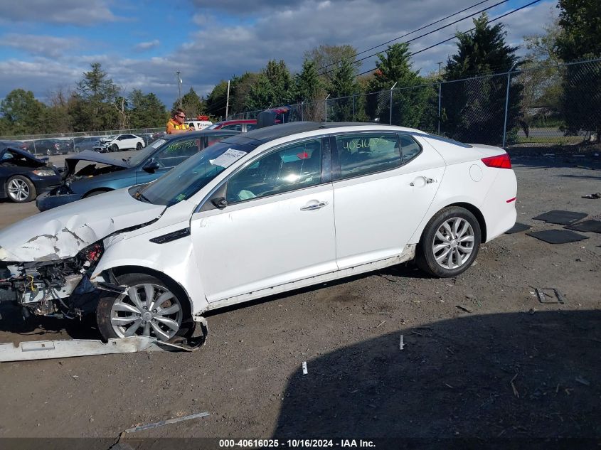 2015 Kia Optima Ex VIN: 5XXGN4A7XFG374433 Lot: 40616025