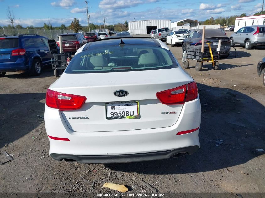 2015 Kia Optima Ex VIN: 5XXGN4A7XFG374433 Lot: 40616025