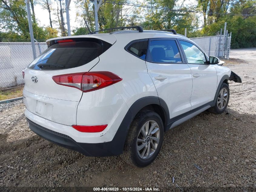 2017 Hyundai Tucson Se VIN: KM8J33A47HU407490 Lot: 40616028