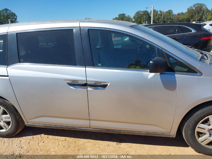 2012 Honda Odyssey Lx VIN: 5FNRL5H2XCB018433 Lot: 40616033