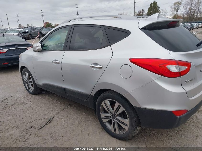 2014 Hyundai Tucson Limited VIN: KM8JUCAG1EU846705 Lot: 40616037